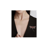 MÍSTIKA RHINESTONE DRAGONFLY BROOCH