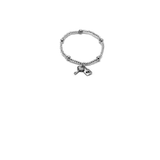 VESTOPAZZO ELASTIC BRACELET KEY AND LOCK CHARM