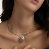 VESTOPAZZO STELLA FLOWER CHOKER