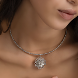 VESTOPAZZO STELLA FLOWER CHOKER