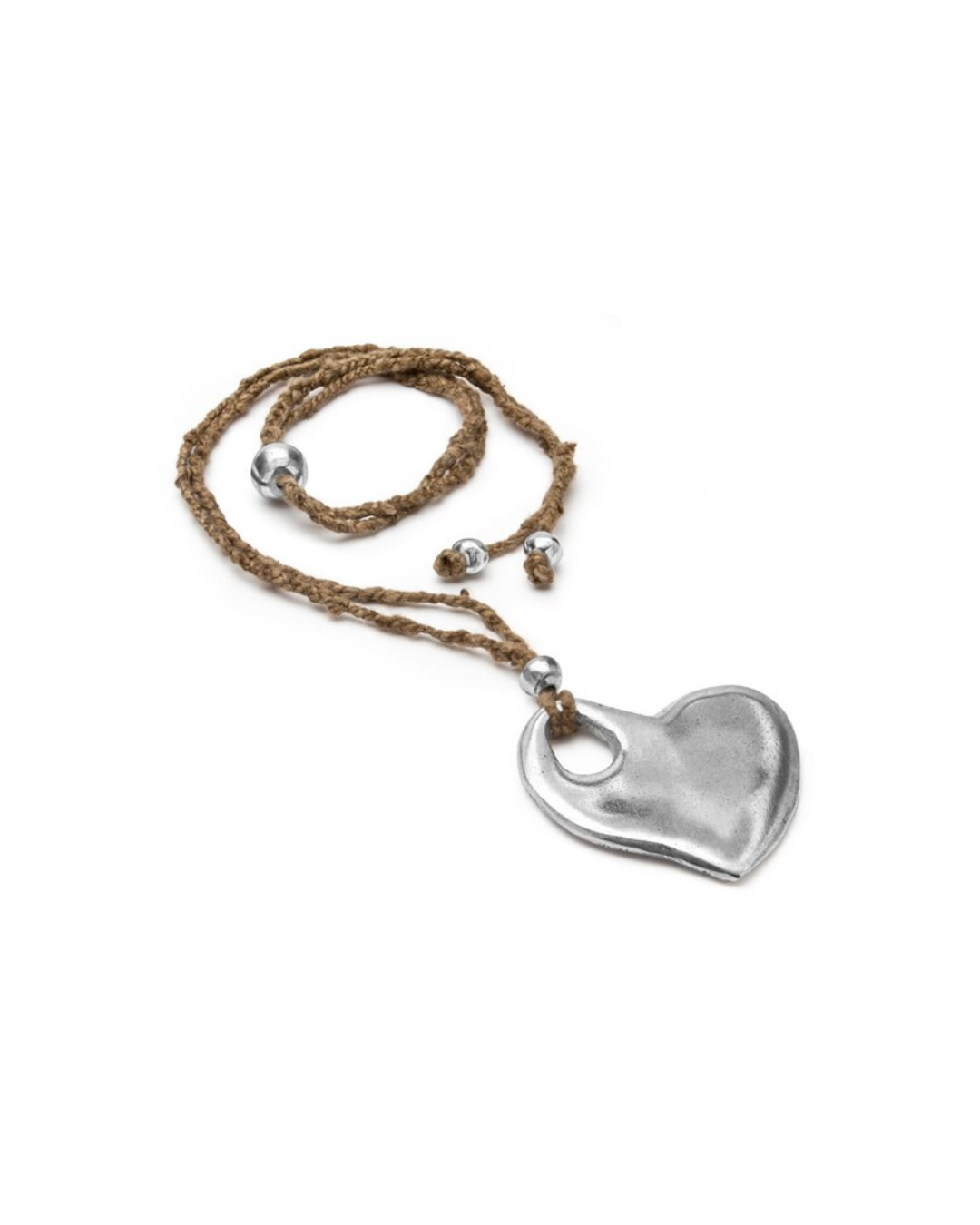 VESTOPAZZO PENDENTIF COEUR A TROU GOUTTE