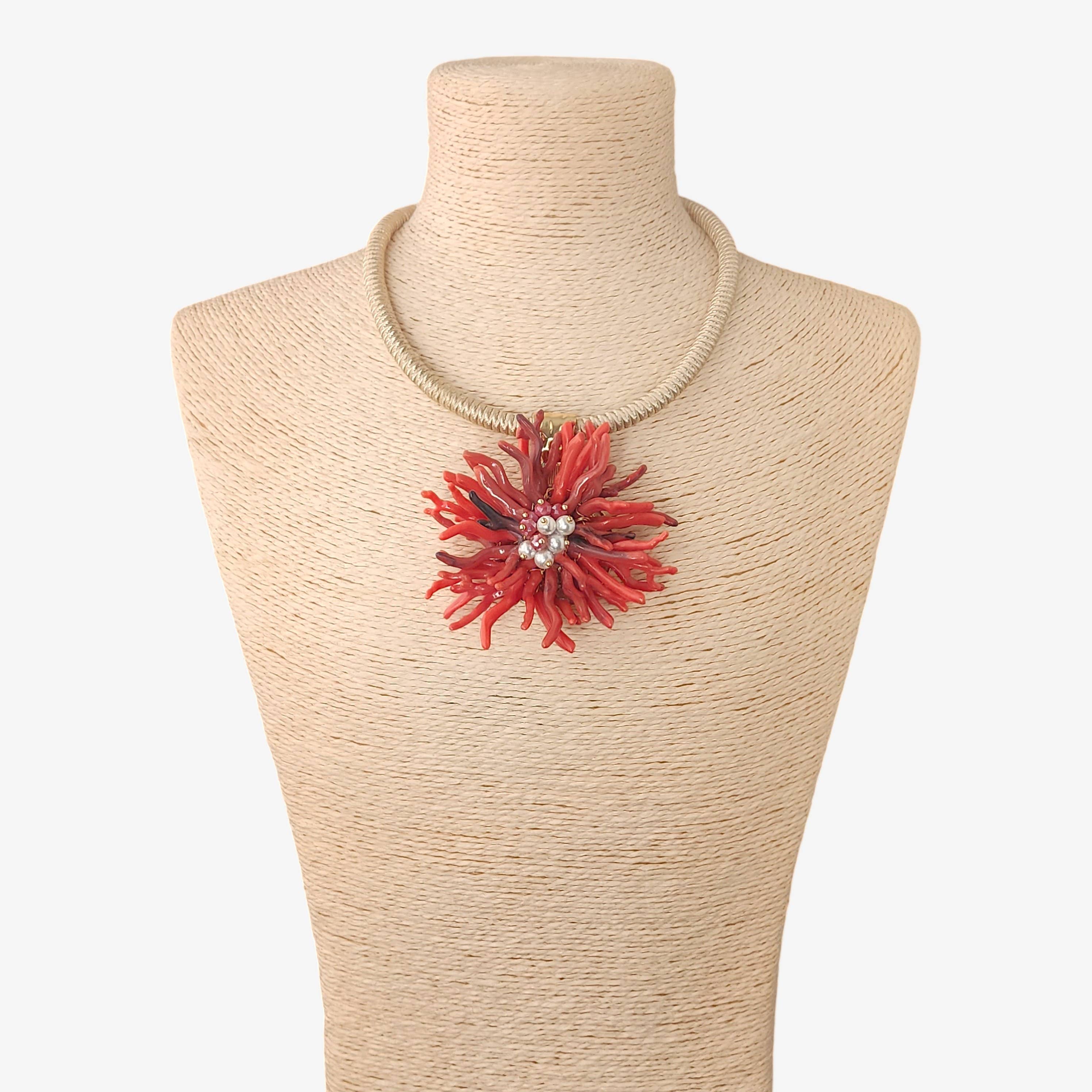 MÍSTIKA TULUM CORAL NECKLACE