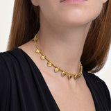 VESTOPAZZO HEART CHARM CHOKER
