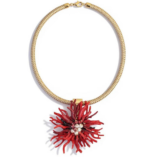 MÍSTIKA TULUM CORAL NECKLACE