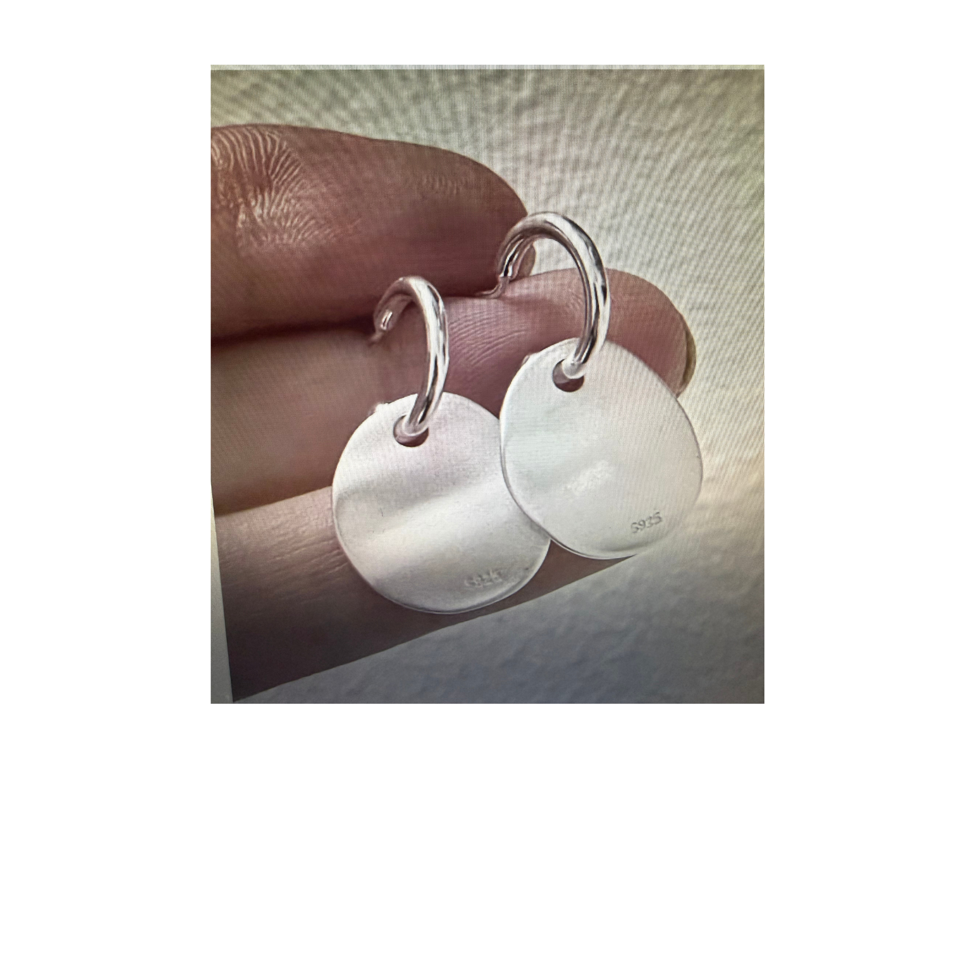 MÍSTIKA 925 COIN DROP EARRINGS