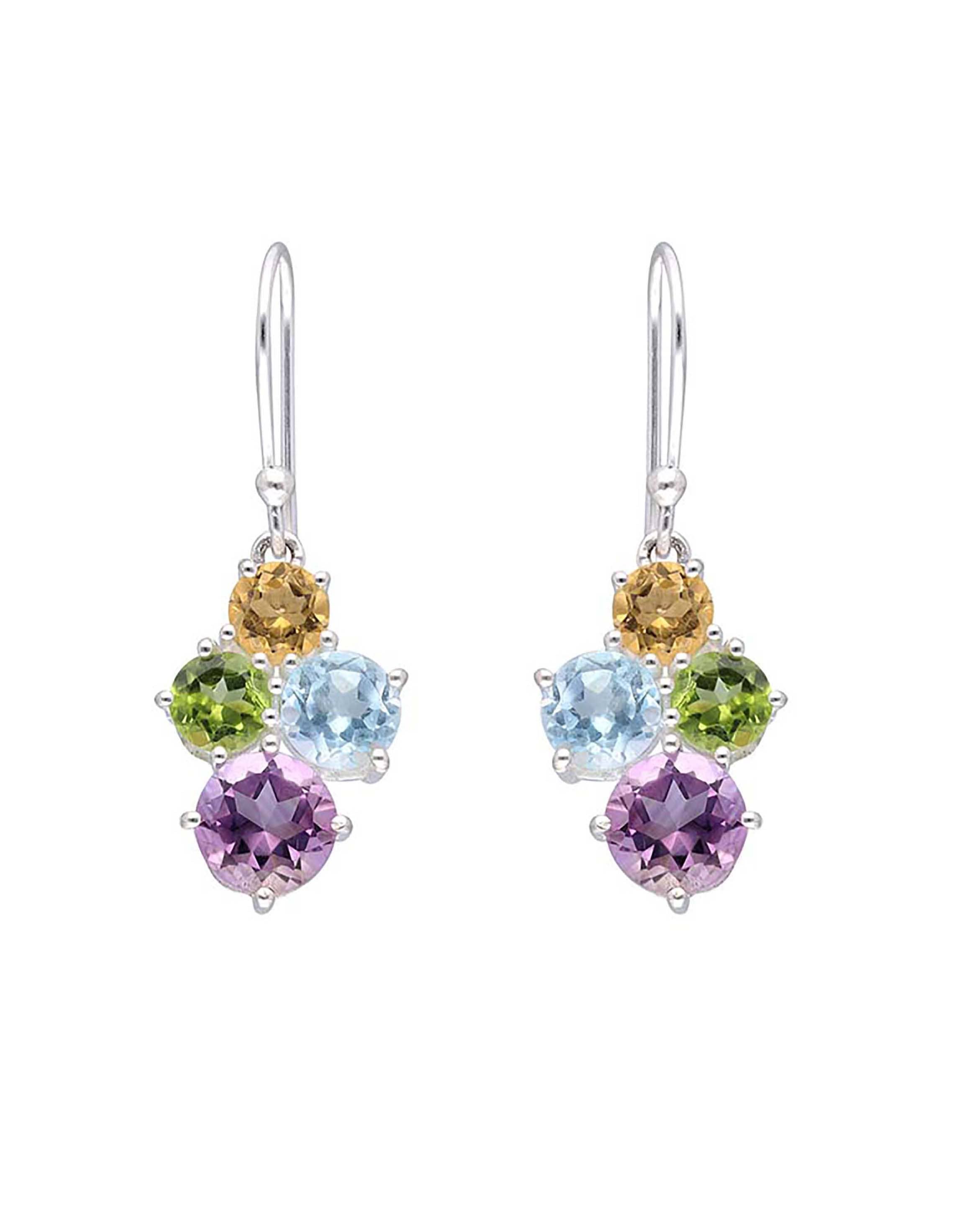 MÍSTIKA MULTI GEMSTONE EARRINGS