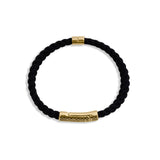 MÍSTIKA DOUBLE BRAIDED RUBBER BRACELET | SILVER