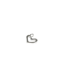 VESTOPAZZO OPEN HEART CHARM WITH MÍSTIKA LEATHER NECKLACE