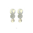 MÍSTIKA SILVER DISC EARRINGS