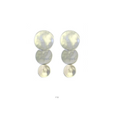MÍSTIKA SILVER DISC EARRINGS