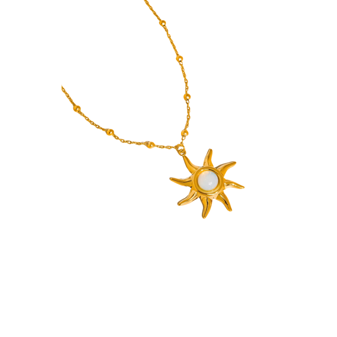 MÍSTIKA SUN PENDANT NECKLACE