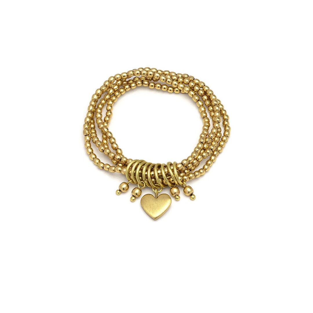 VESTOPAZZO ELASTIC HEART BRACELET